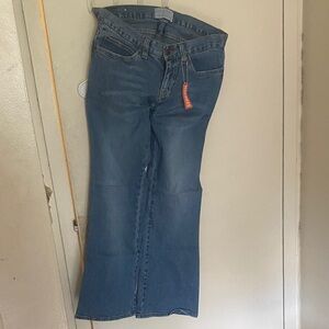 Steve & Barry's Classic Blue Wide Leg Jeans